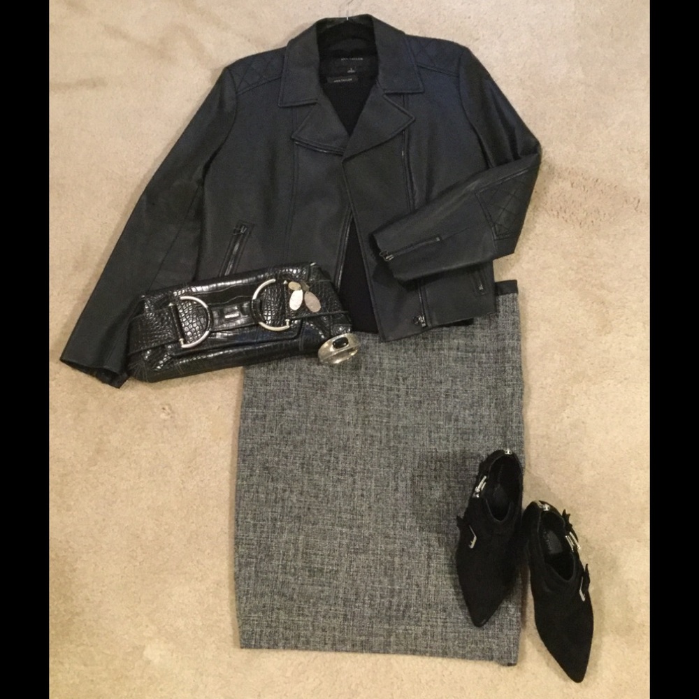 Tweed Pencil Skirt